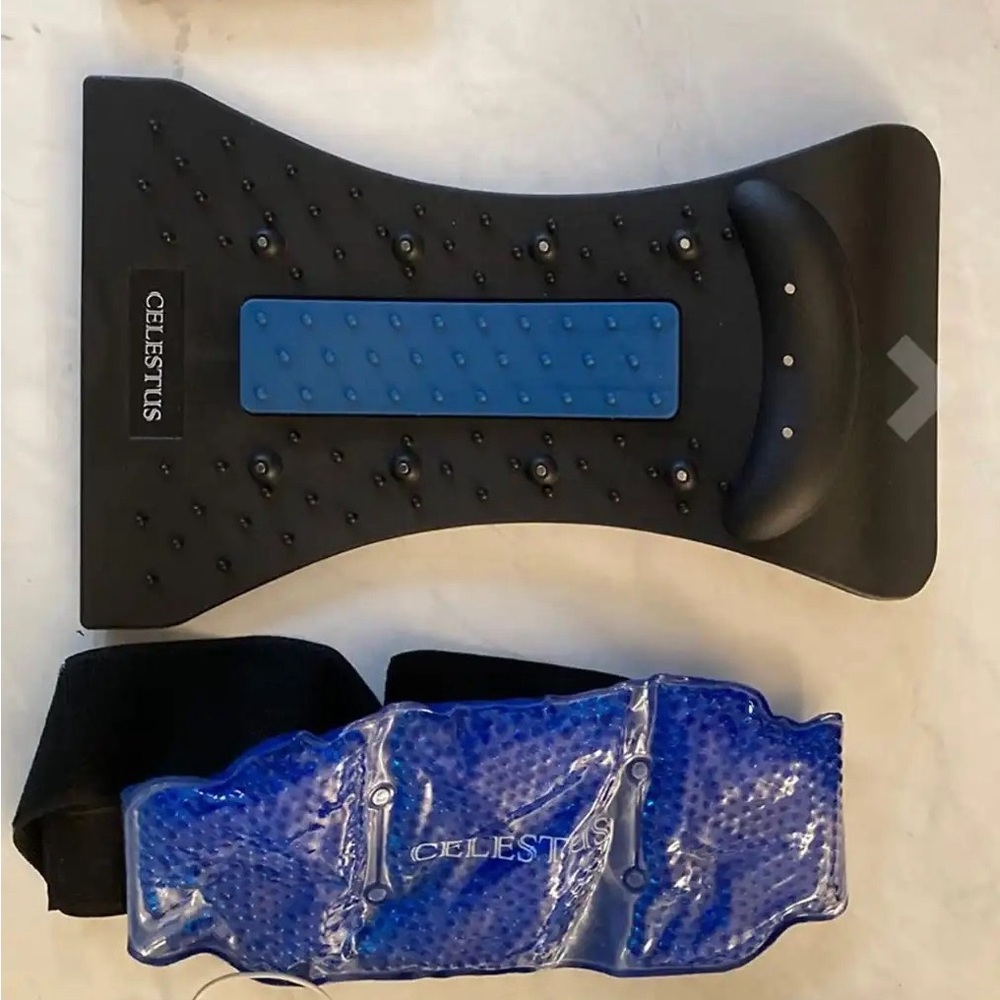 Back Stretcher and Gel Pack (new)